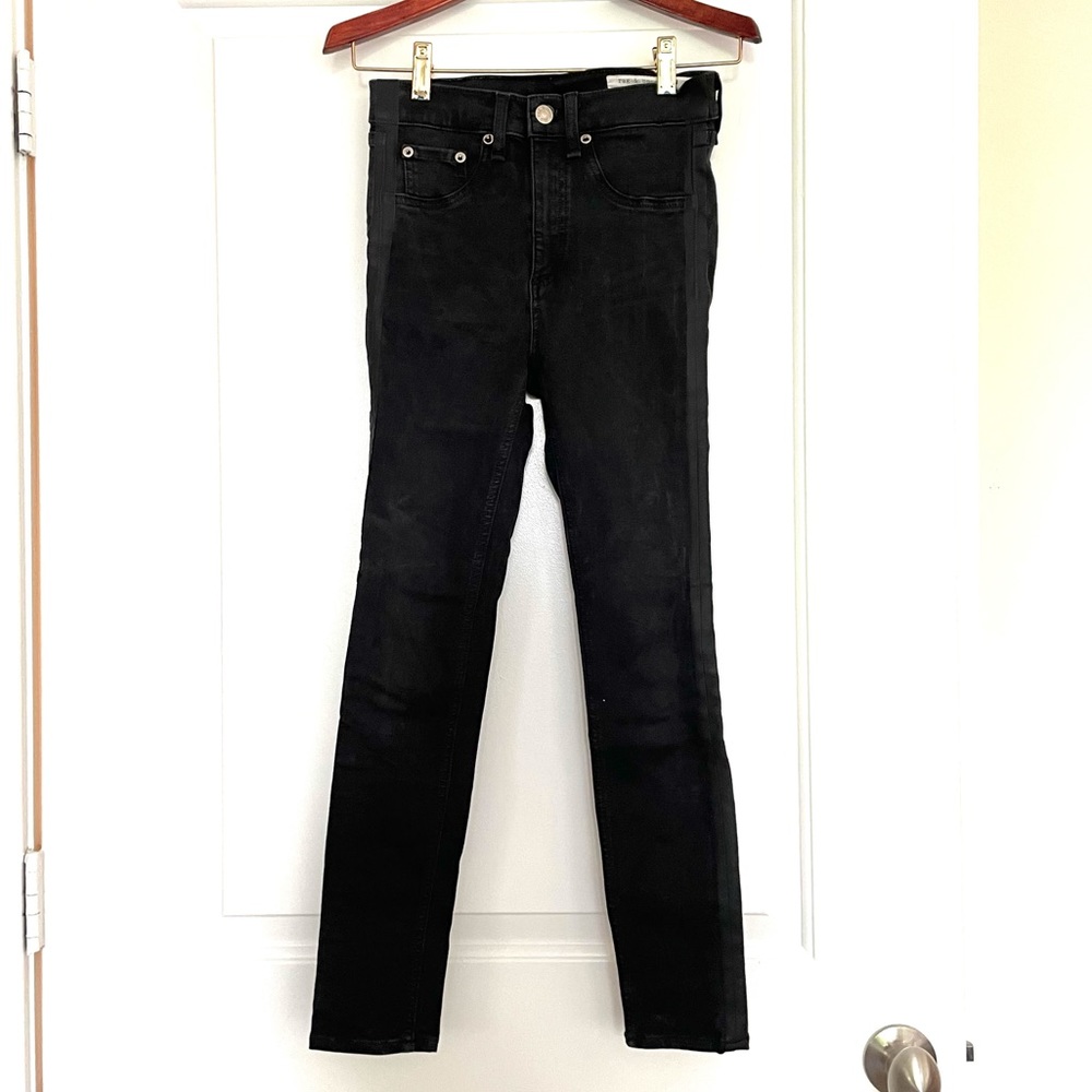Rag and bone black skinny jeans